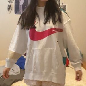 Nike Leap High White Hoodie